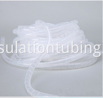 Transparent Color Insulation Wire Spiral Wrapping Bands